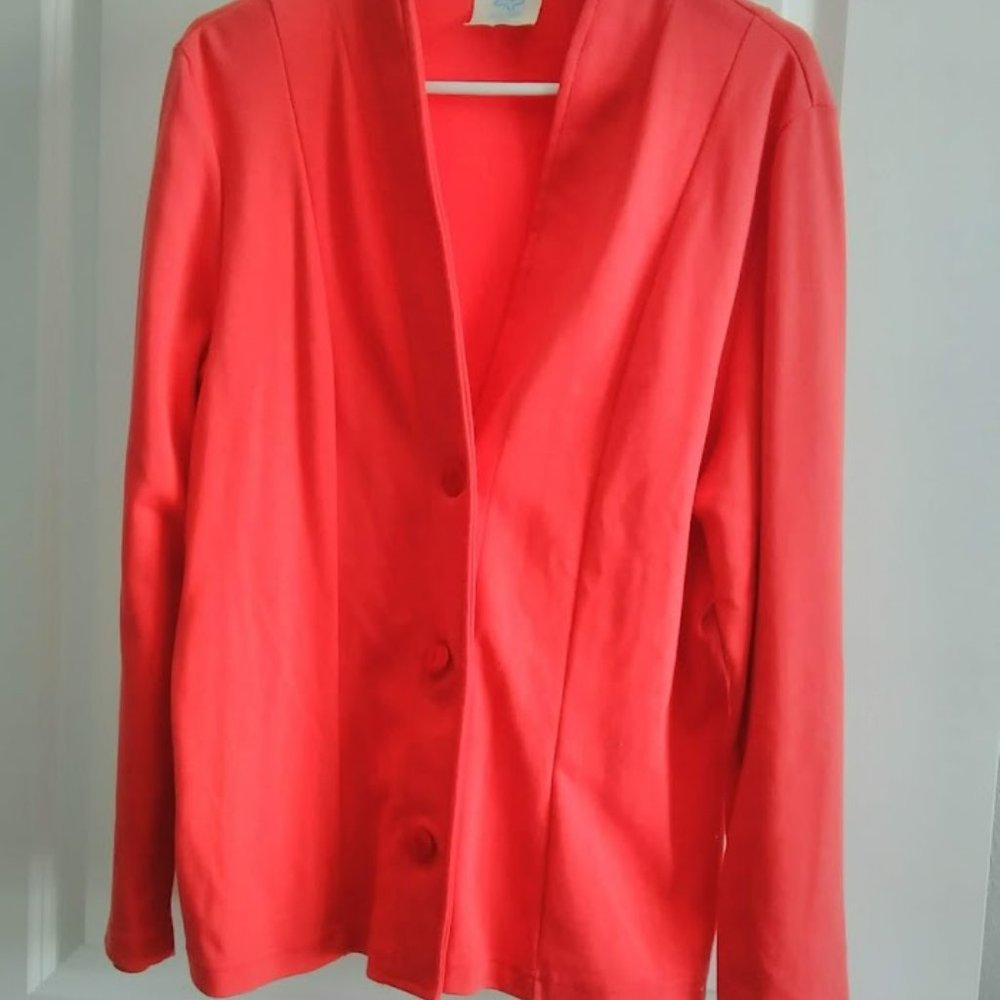 Vintage Orange Weekenders Blazer